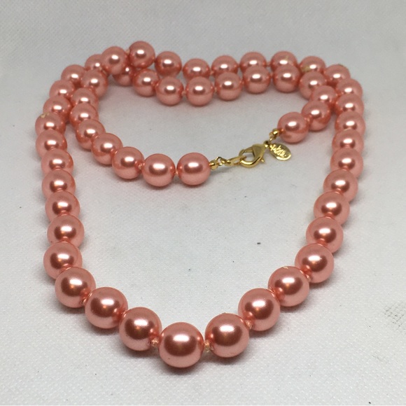 Joan Rivers Jewelry Vintage Joan Rivers Long Strand Pink Pearl